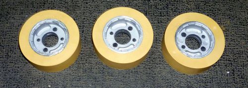 ACCURA-COMATIC 30 X 80 MM STOCK FEEDER WHEELS APFW-080 SET OF THREE