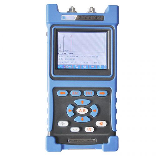 Fiber Optic OTDR 1310/1550nm 30/28dB built-in VFL, with .sor software