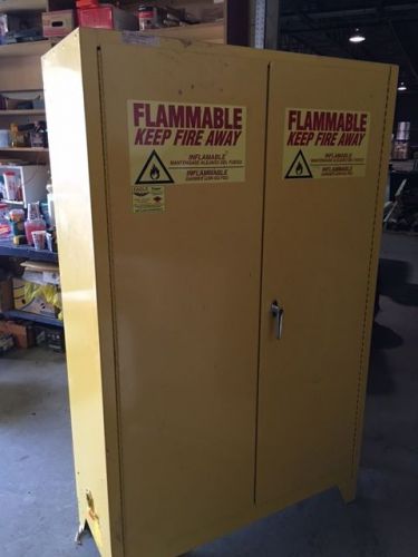 Eagle Flammable Storage Cabinet Model 1947 45 Gallon Storage Capacity