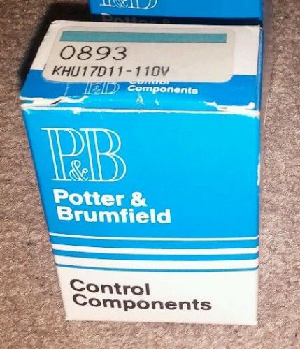 Potter &amp; Brumfeild Relay KAP11AY 24vac P&amp;B - new in box