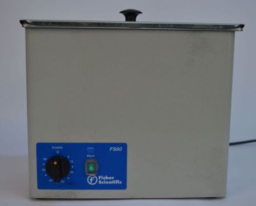 Fisher scientific fs60 heated ultrasonic cleaner for sale