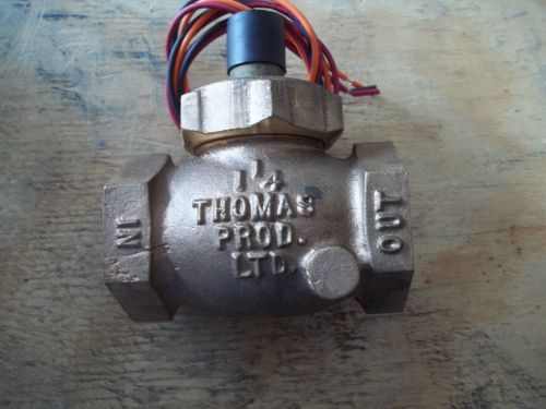 NEW IN BOX THOMPSON 1100 SERIES BRONZE FLOW SWITCH 1 1/4&#034; NPT P/N:18156 / 6 GPM