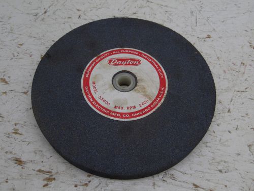 DAYTON VITRIFIED GRINDING WHEEL 10&#034; X 1&#034; X 1-1/4&#034; 5X600