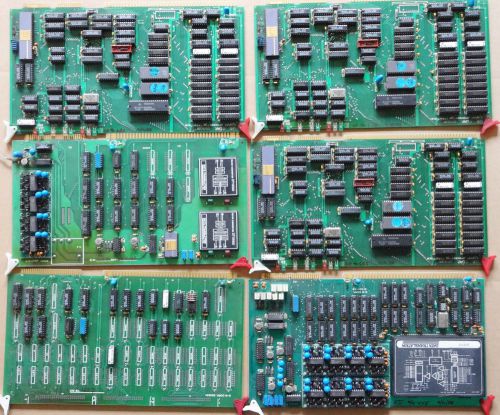 Unholtz Dickie PC Boards, D20503, D20524, D20504B, (3) D20500B, Used, Untested