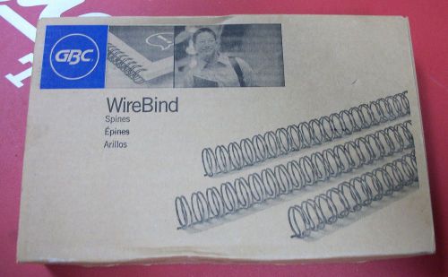 GBC 5/16&#034; 8 mm WIRE BIND SPLINES BOX OF 95