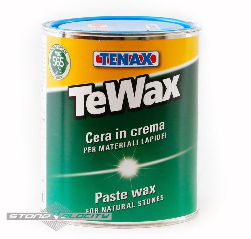 Tenax Polishing Finishing Wax 1 Quart Clear or Black for Granite Marble Stone