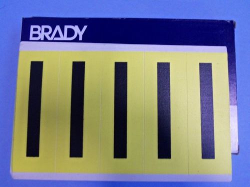 BRADY 3460-I SELF-STICKING LABEL, LOT OF 63, NEW IN BAG