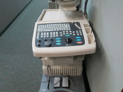 ATL Ultrasound unit Ultramark 400C with probe transducer