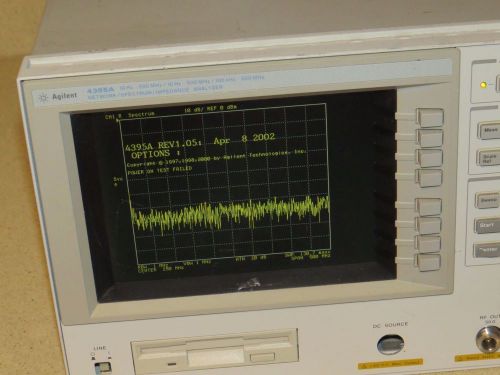 HP/Agilent 4395A Network / Spectrum / Impedance Analyzer W/ OPTION 1D5