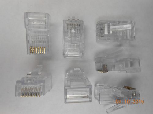 100 TE Connectivity/AMP 5-554720-3 Modular Plug 8 Position 8 Contact