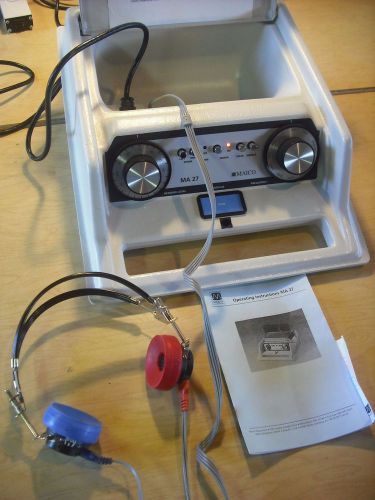 Maico MA 27 Audiometer with Headphones