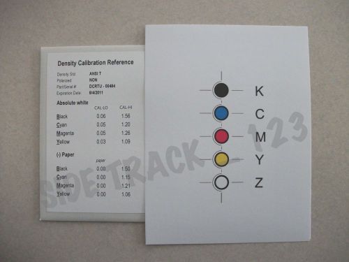 Calibration Standard For X-Rite Densitometers