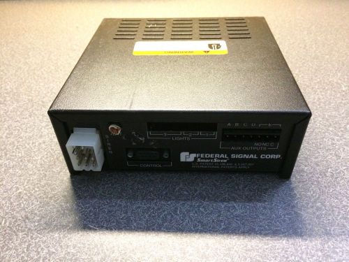 Federal Signal &#034;SmartSiren&#034; Ss2000 Amp Crown Victoria P71 Police CHP LAPD