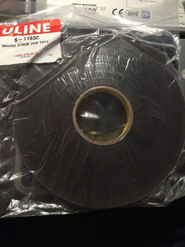 VHB Tape, 3/4 In x 36ft., Dark Gray