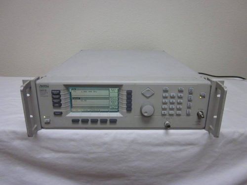 Anritsu 68053b 26.5 ghz synthesized cw signal generator w/ options 2a, 14 &amp; 15a for sale