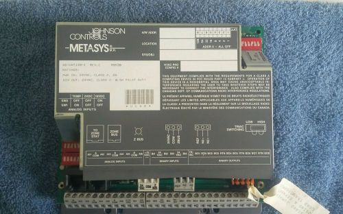 JOHNSON CONTROLS,METASYS, AS-UNT140-1, CONTROL BOARD, REV. C