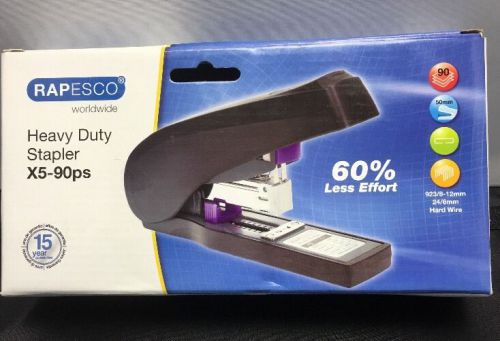 Rapesco X5-90PS Less Effort Heavy Duty Stapler FREE SHIPPING *E2*