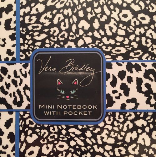 Vera Bradley Mini Notebook In Camocat, New In Wrap