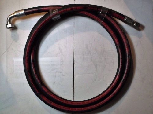 1&#034;inch x 20&#039;+ hydraulic hose with straight ffs x 90 ffs  sae100r13  4 wire for sale