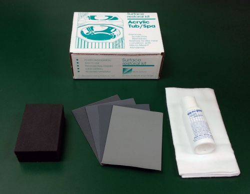 Micro-Mesh Acrylic Tub and Spa Restore Kit
