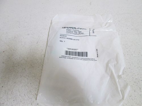PEPPERL + FUCHS PROXIMITY SWITCH NCN12-18GM80-US-V12 *NEW IN FACTORY BAG*