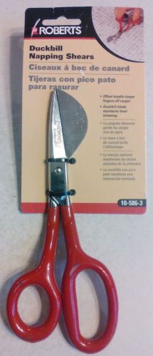 ROBERTS Carpet Tool 7&#034; Duckbill Napping Shears 10-586-3