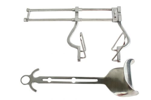 Balfour Abdominal Retractor 10&#034; SPREAD Veterinary Surgical BD Instruments