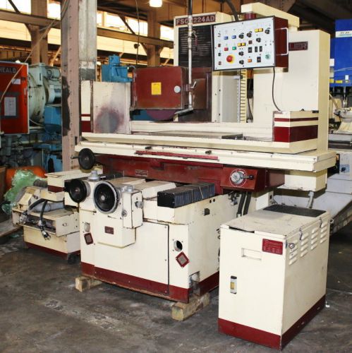 12&#034; W 24&#034; L Chevalier FSG-1224AD SURFACE GRINDER, AUTO IDF, 3X AUTO FEEDS, EMC,