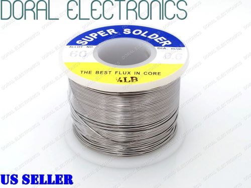 0.6mm 0.5 lb 226G 60/40 Rosin Core Flux Tin Lead Roll Soldering Solder Wire 1/2