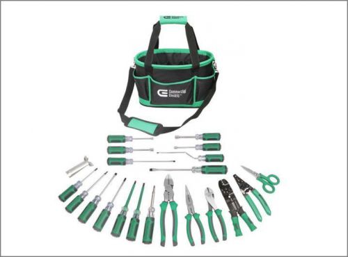 Commercial Electric ET07001 22-Piece Journeyman Electrician&#039;s Tool Set Assorted