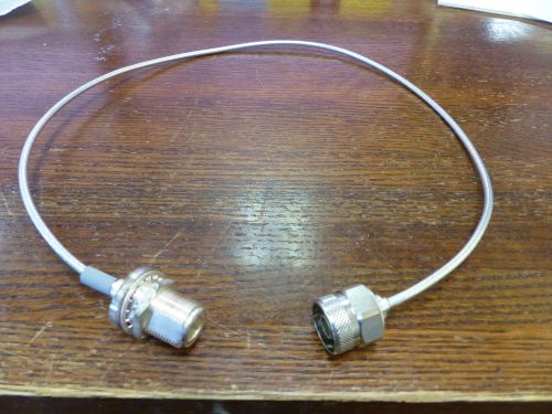 Keithley  CA-224-25A Test equipment cable  BNC female panel mount to Male25&#034;NEW