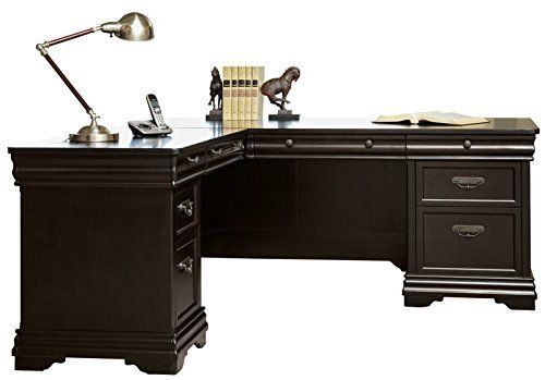 Martin Electronics Features Furniture Beaumont Left L-Shaped Desk New Free Sale