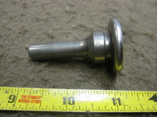 1 1/4&#034; flat rivet set .401 shank aircraft tool st1111b-v401-10-4-2-h for sale