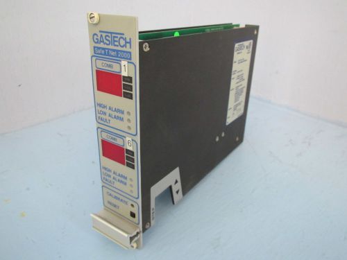 GasTech Safe T Net 2000 Dual Channel Controller PLC Gas Tech SafeTNet Two Tec