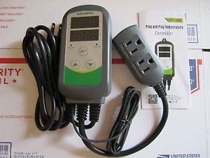 Inkbird ITC-308 Pre-Wired Digital 110V Temperature Controller Measure Temp plug