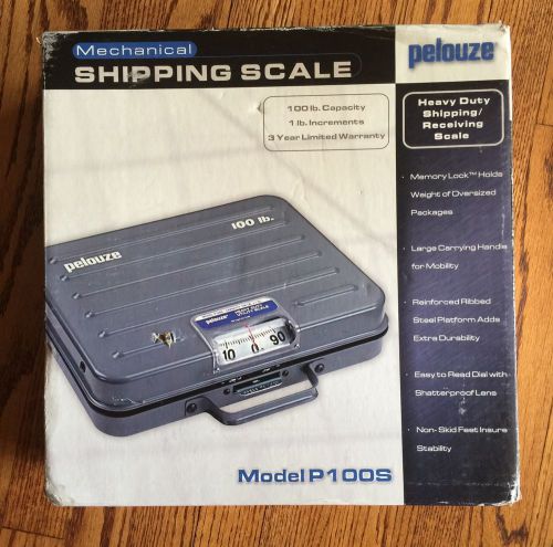 Pelouze P100S Mechanical Postal Shipping Scale 100 lb. Capacity New, Open Box