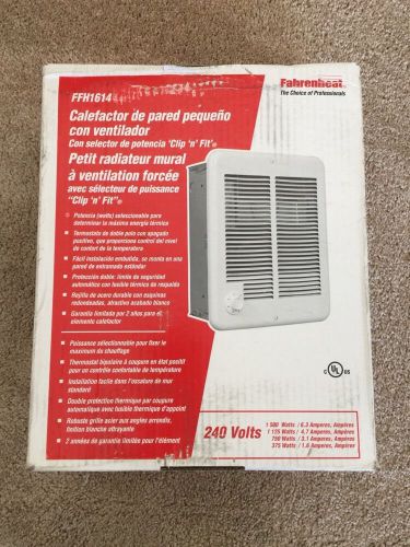 Fahrenheat ffh1614 c-series fan forced wall heater for sale