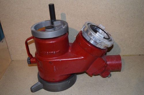 ^^ HARRINGTON STORZ-LOK? RED FIRE HOSE GATE VALVE (#109)