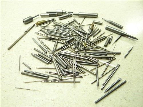 ASSORTED LOT OF SOLID CARBIDE &amp; HSS MICRO FLUTE DRILLS &amp; COUNTER BORES