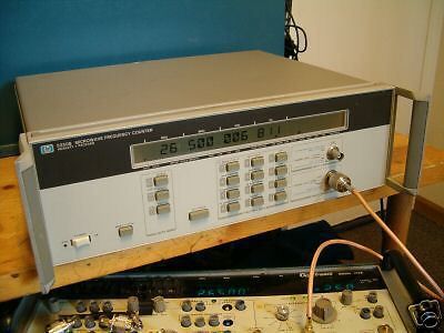 Hp 5350b modified to 30ghz frequency counter for sale