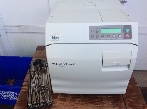 Midmark Ritter M9D Autoclave, Good Condition.