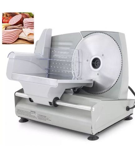 Electric Meat Slicer 7.5&#034; Blade Home Deli Meat Food Slicer Premium Home Kitchen