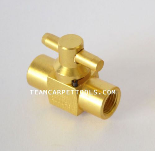 Carpet Cleaning DAM Brass 3000 PSI Shut-Off Valve Truckmount Portable F x F