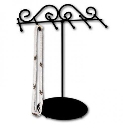 Black Metal Counter Top Necklace Jewelry Display Stand