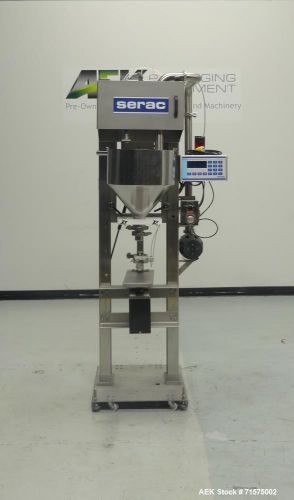 Unused- Serac Model 2229 P1 NW DIGI Semi Auto Weigh Scale Filling Machine. Machi