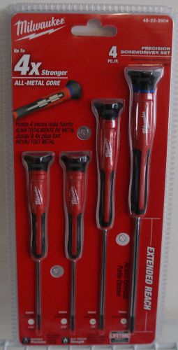 Milwaukee 48-22-2604 4-Piece Precision Screwdriver Set