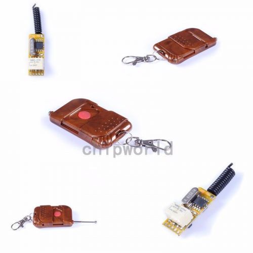 3.6V-12V 1 Channel Mini Micro Relay Switch Wireless Remote Control Module Switch