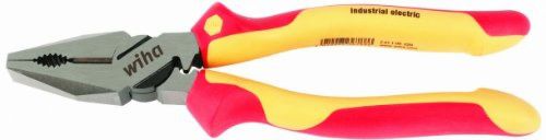 Wiha 32917 9-Inch Insulated Industrial Lineman&#039;s Pliers