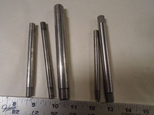 MACHINIST TOOLS LATHE MILL Machinist Lot of Mandrels Mandrells