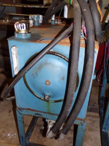 MacMillin Hydraulic System w/ 20 Gal. Reservoir, 10 HP Motor, Heat Exchanger